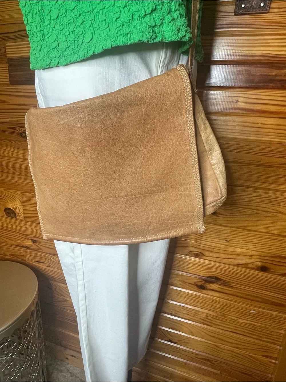 Emily of Boca Raton Leather Crossbody Bag - Shoulder Bag